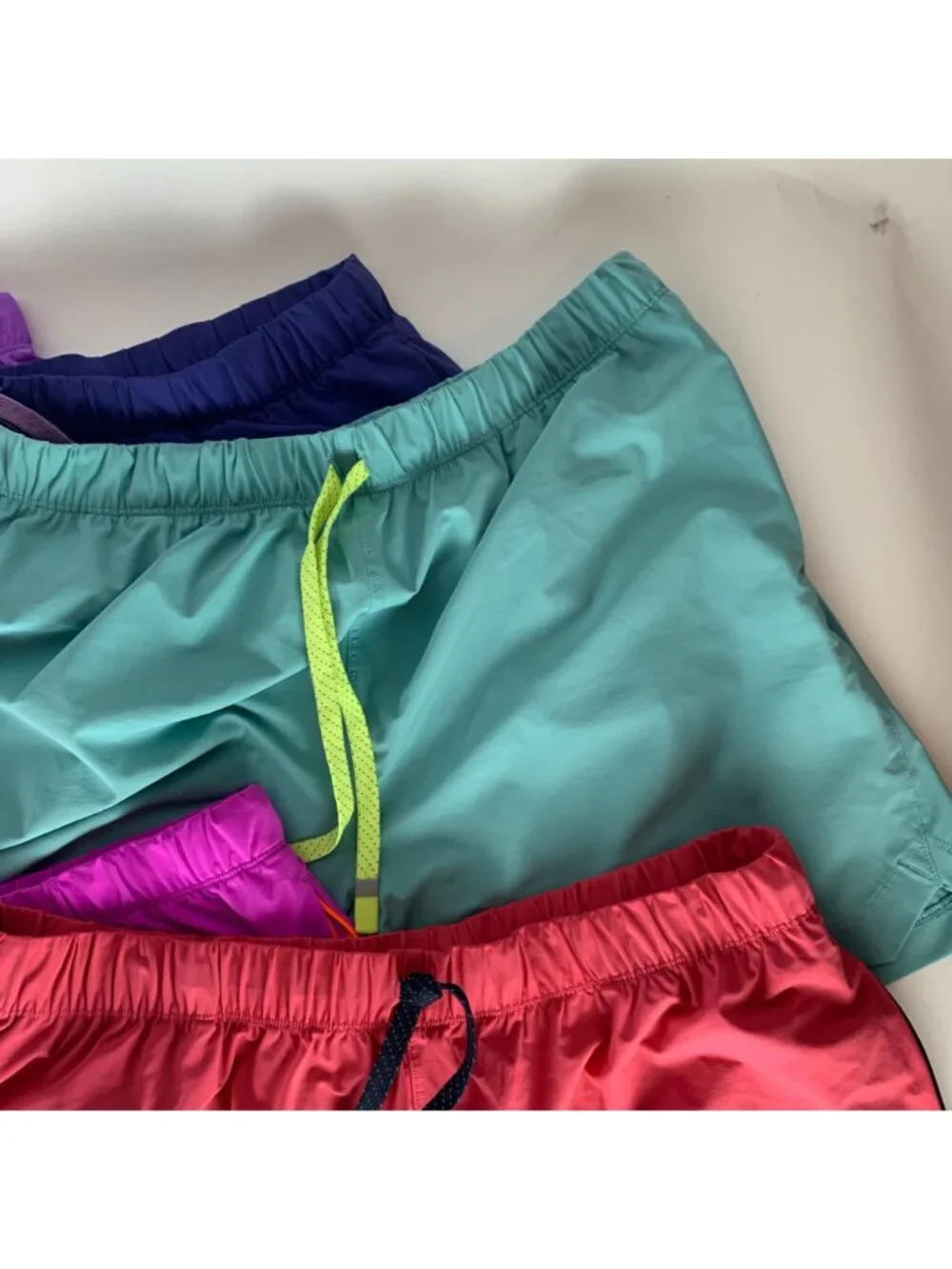Lot of 7 Fabletics Multicolor Athletic Shorts Mens XL